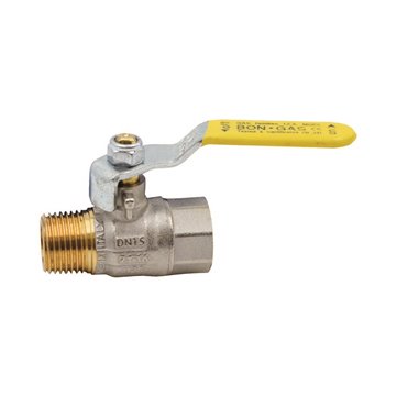 Valvola a sfera a passaggio totale per gas valvola a sfera 1"1/2 mf d40