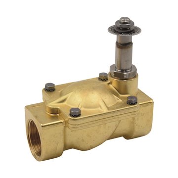 Elettrovalvola per acqua parker normalmente chiusa automatica ev x acqua nc 2"1/2 pres.diff.0,20/10bar nbr temp.90°c senza bobin