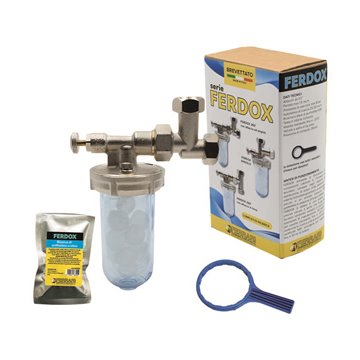 Dosatore proporzionale di polifosfati a sfere con sistema by-pass: la